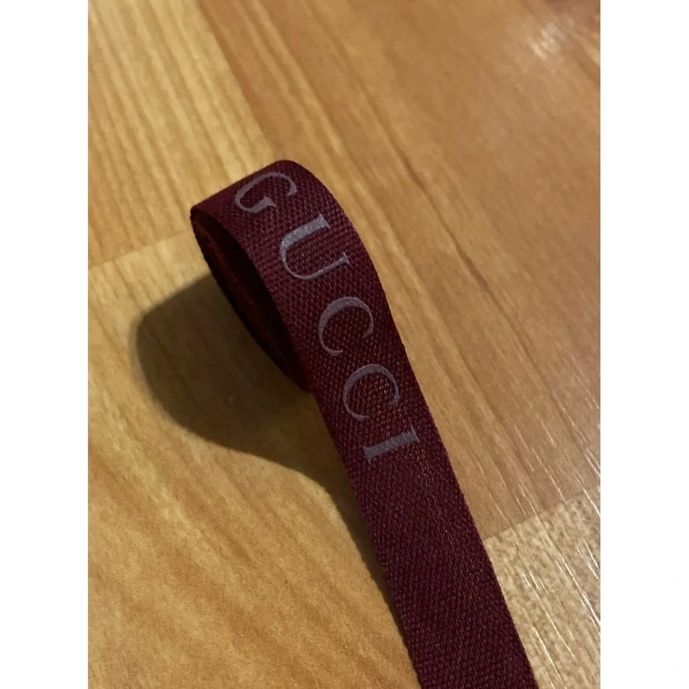 GUCCI‎ RIBBON RED WINE COLOR